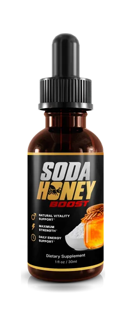 SodaHoney Boost dropper bottle, 1 fl oz (30ml)